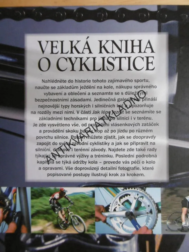 VELKÁ KNIHA O CYKLISTICE, CHRIS SIDWELLS, **an