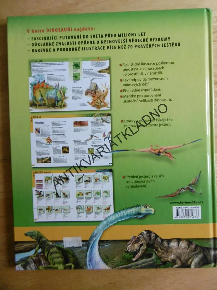 DINOSAUŘI, ENCYKLOPEDIE PRO DĚTI 7-10 LET, **an