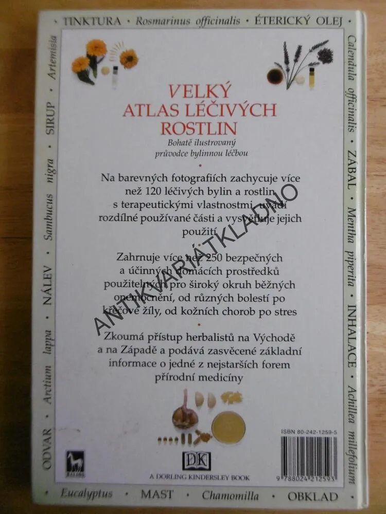 VELKÝ ATLAS LÉČIVÝCH ROSTLIN, PENELOPE ODYOVÁ