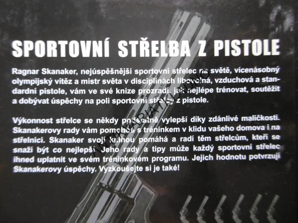 SPORTOVNÍ STŘELBA Z PISTOLE, RANGAR SKANAKER, ZBRANĚ, **an