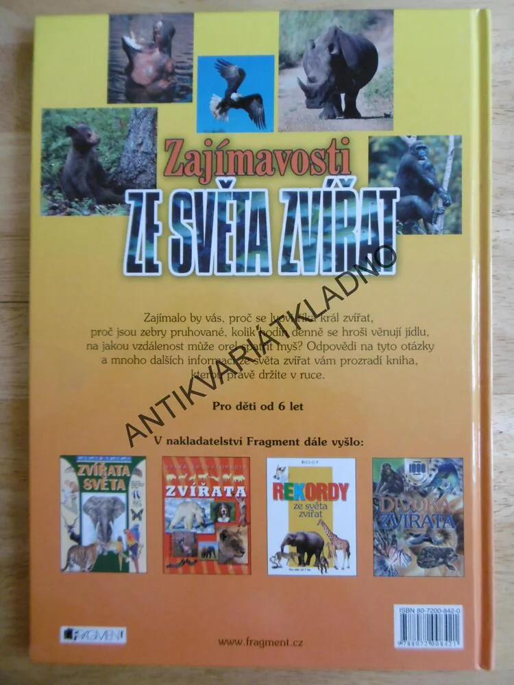 ZAJÍMAVOSTI ZE SVĚTA ZVÍŘAT, **an