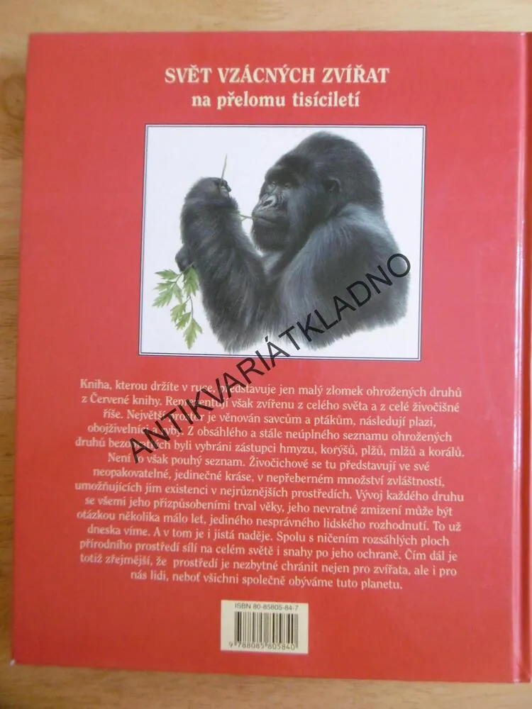 SVĚT VZÁCNÝCH ZVÍŘAT NA PŘELOMU TISÍCILETÍ, KŮS, PFLEGER, KNOTEK, **an