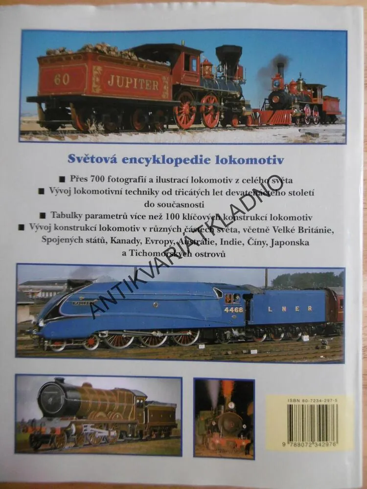 SVĚTOVÁ ENCYKLOPEDIE LOKOMOTIV, ŽELEZNICE, COLIN GARRATT, **an
