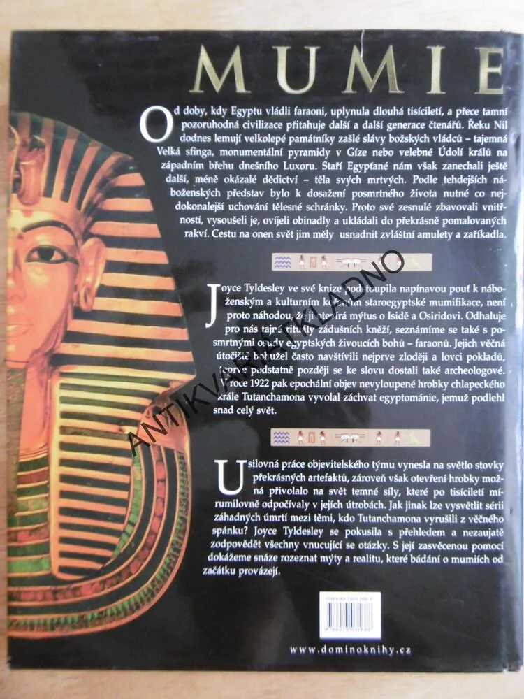 MUMIE, ODHALTE TAJEMSTVÍ EGYPTSKÝCH HROBEK, **an