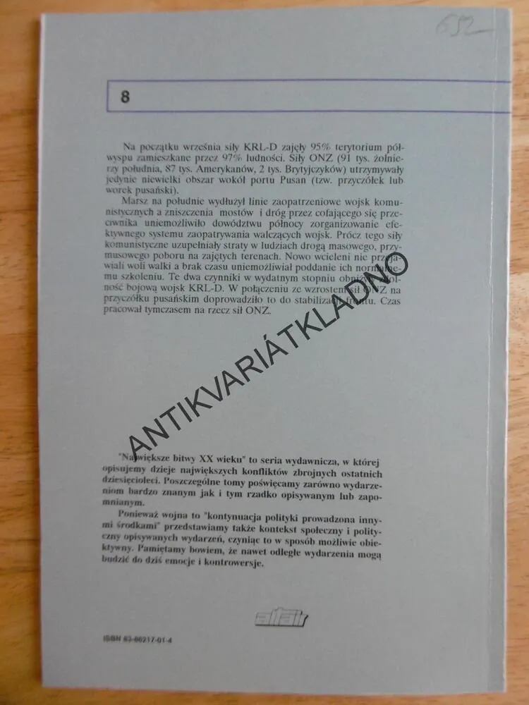 KOREA 50, K.KUBIAK, BITVY 20.ST.,  POLSKY, VÁLKA, BITVA, ASIE