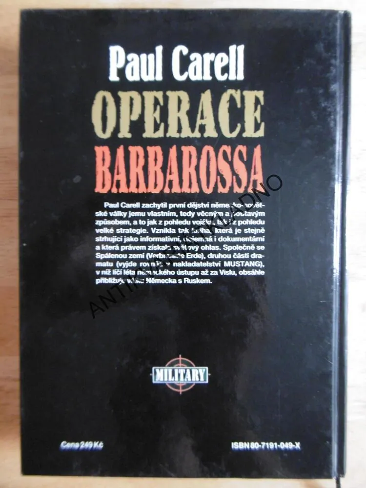 OPERACE BARBAROSSA, PAUL CARELL, **an