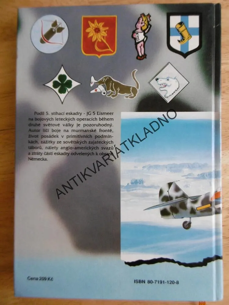 STÍHACÍ ESKADRA JG 5 EISMEER, WERNER GIRBIG, VÁLKA, LETECTVÍ, **an