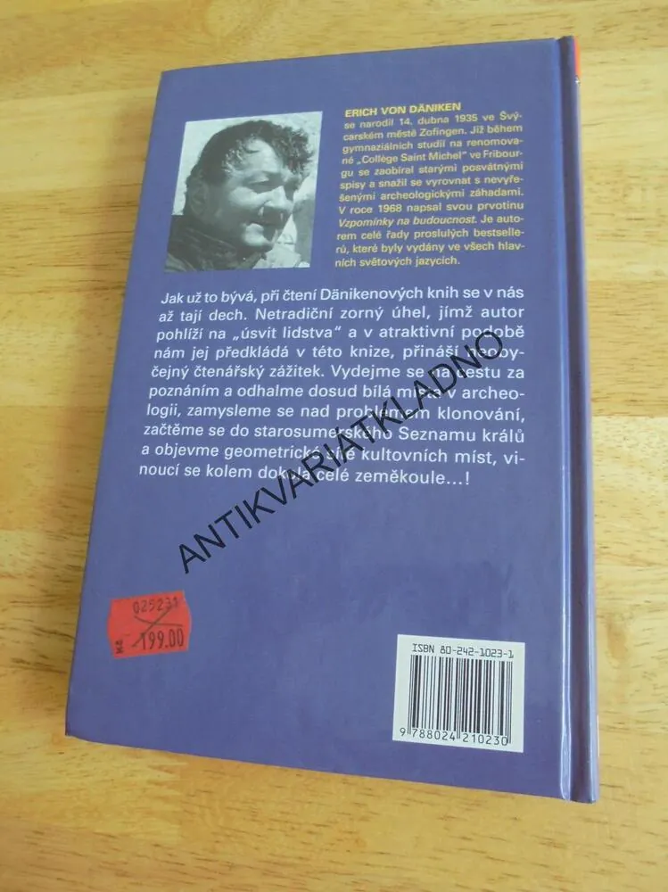 PROROK MINULOSTI, RISKANTNÍ MYŠLENKY, ERICH VON DÄNIKEN, **an