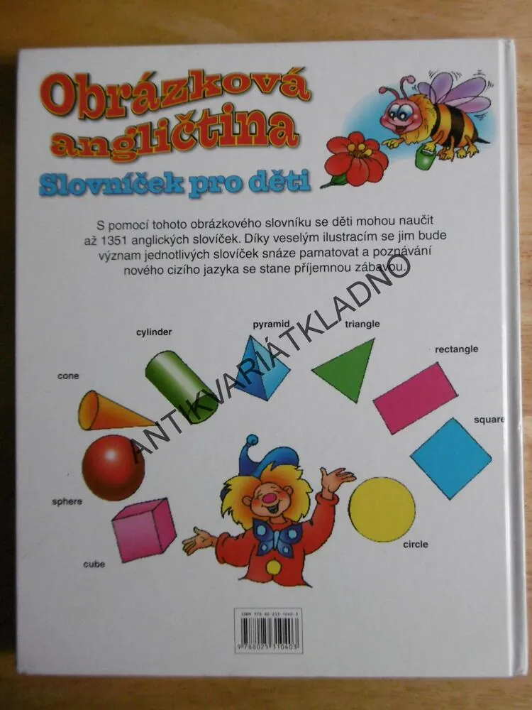 OBRÁZKOVÁ ANGLIČTINA, SLOVNÍČEK PRO DĚTI, **an