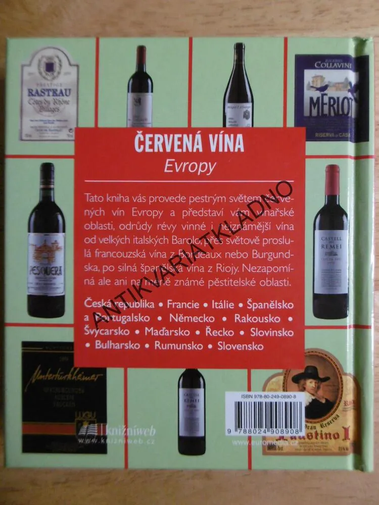ČERVENÁ VÍNA EVROPY, VÍNO, 2007, **an