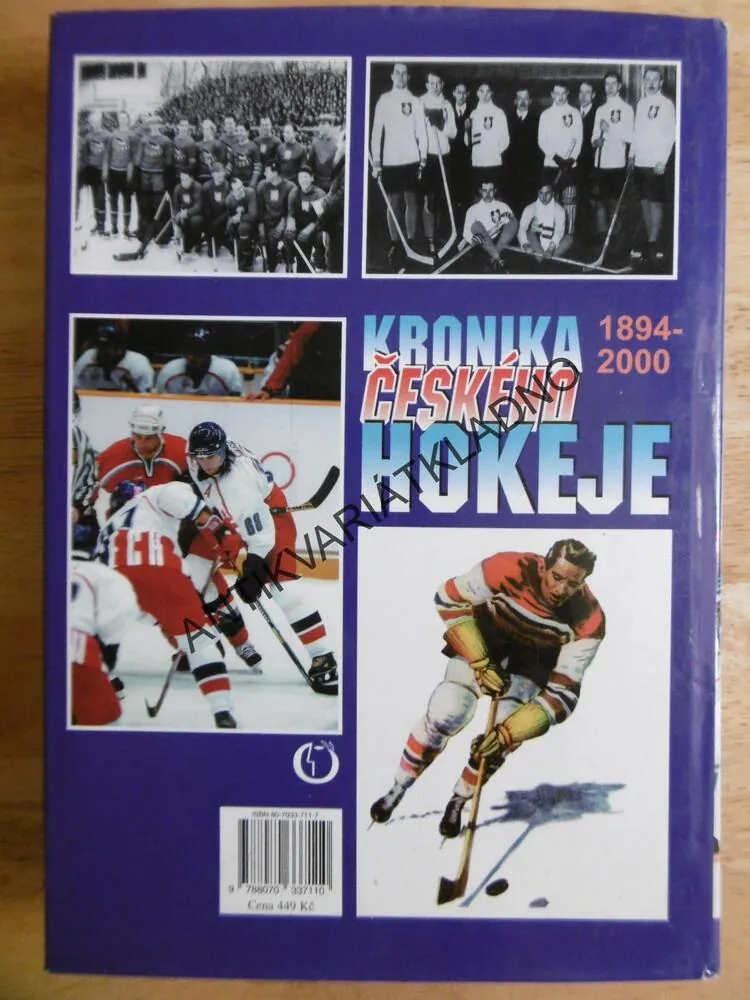 KRONIKA ČESKÉHO HOKEJE,1894-2000, JENŠÍK