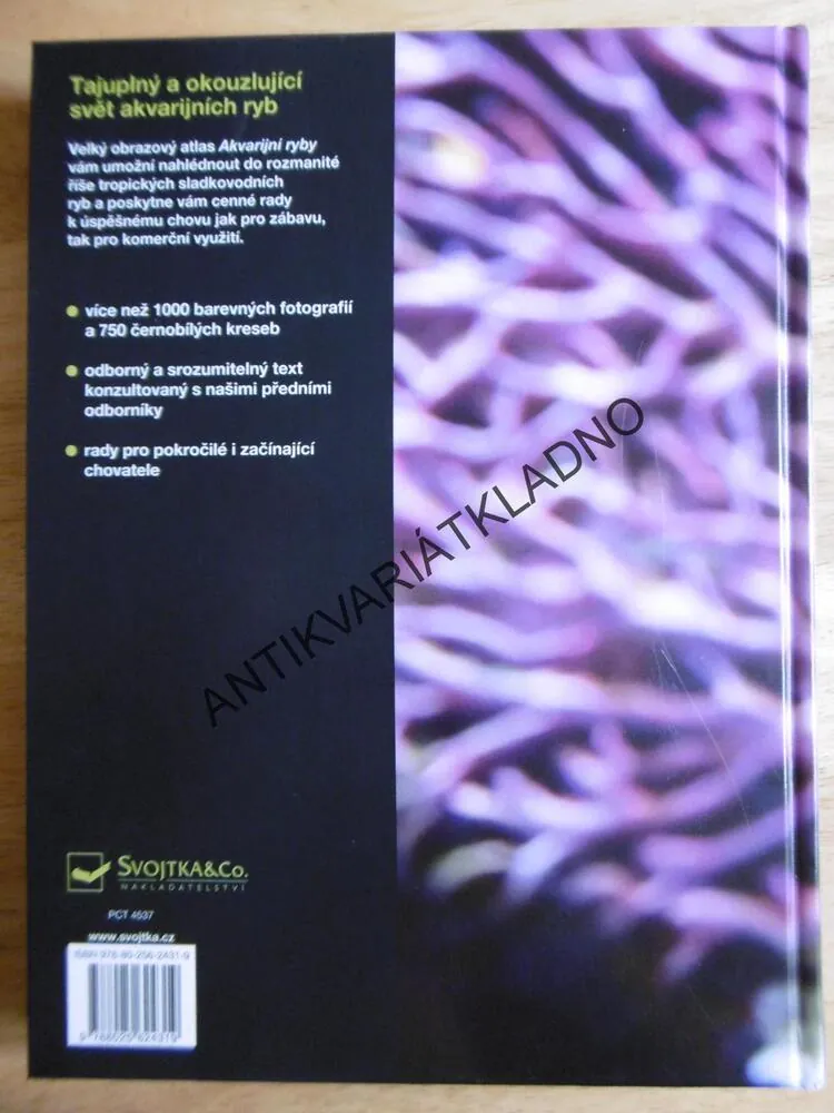 AKVARIJNÍ RYBY, ATLAS, WALLY KAHL, PŘES 750 DRUHŮ, **an