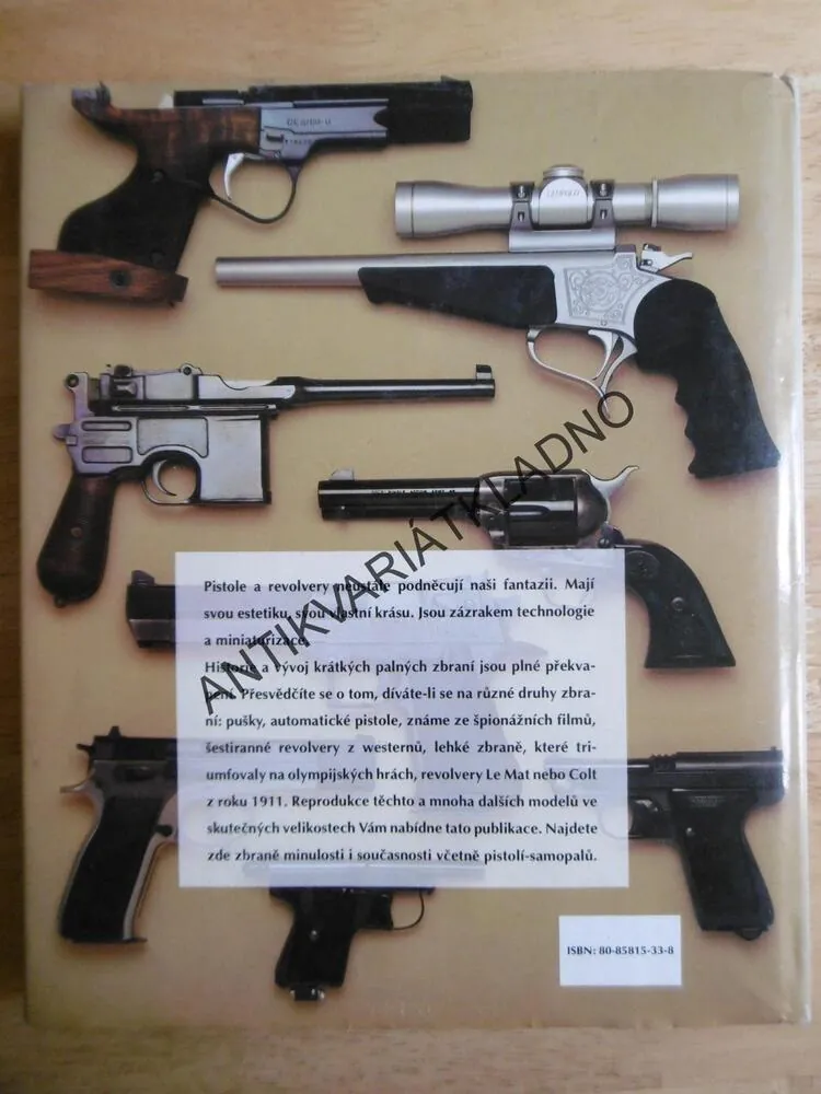 REVOLVERY A PISTOLE, SVĚT KRÁTKÝCH PALNÝCH ZBRANÍ, MOURET, **an
