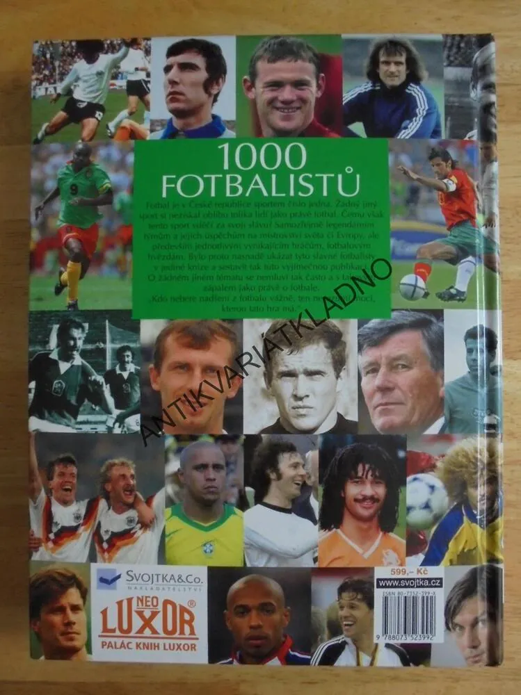 1000 FOTBALISTŮ, NEJLEPŠÍ HRÁČI VŠECH DOB, FOTBAL, SPORT