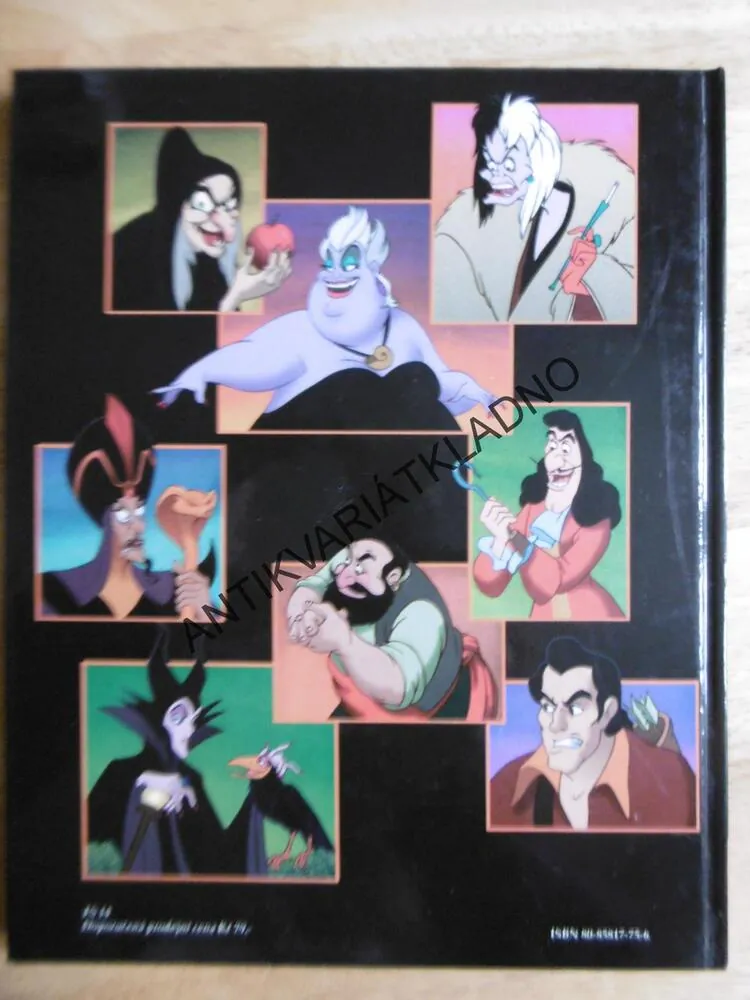 KNIHA ZLODUCHŮ, PŘÍBĚHY Z FILMŮ DISNEY, **an