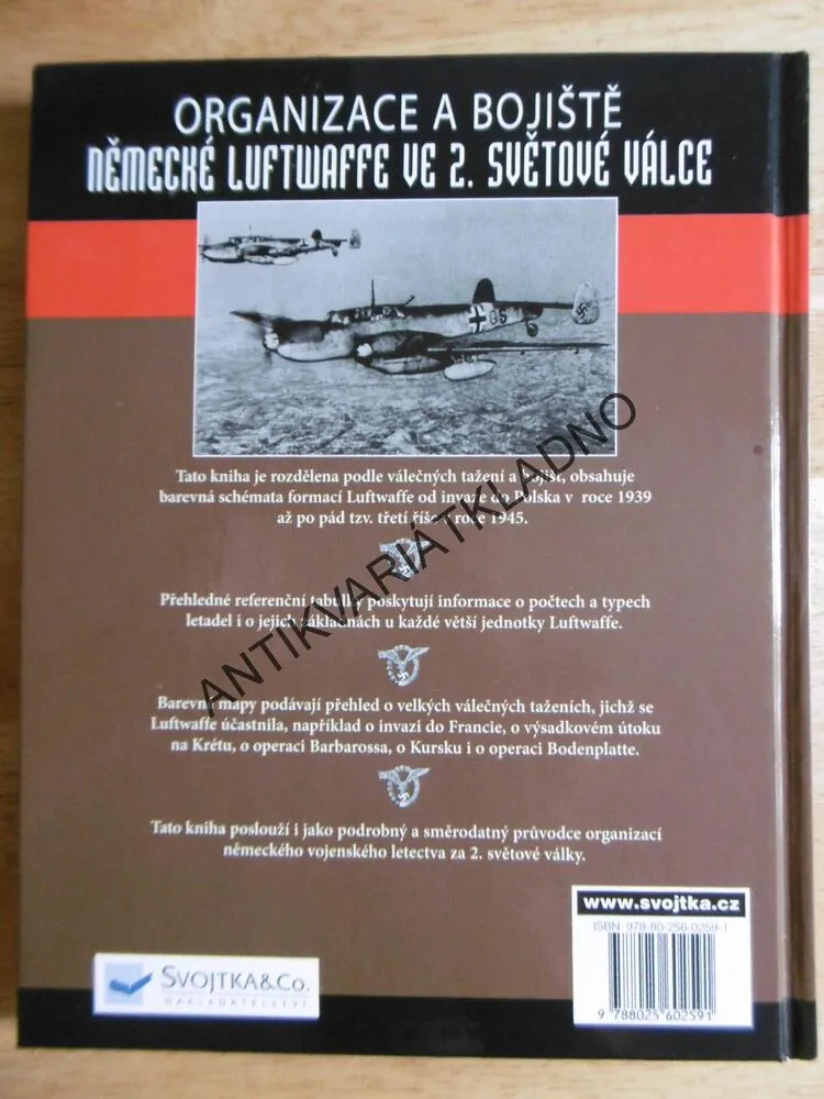 NĚMECKÁ LUFTWAFFE VE 2.SVĚTOVÉ VÁLCE,