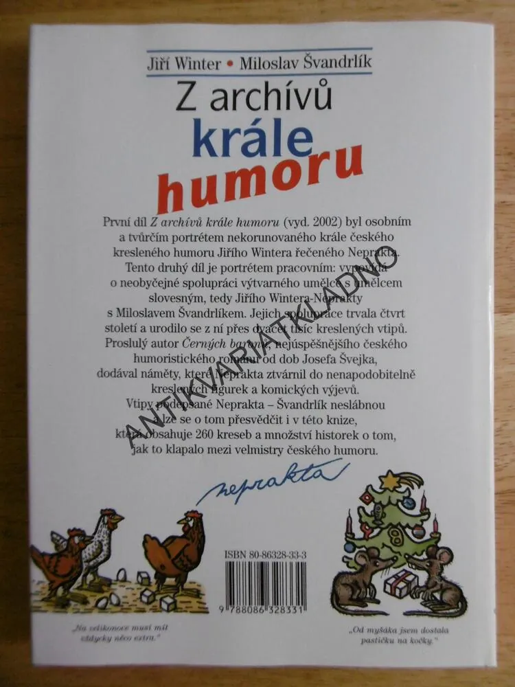 Z ARCHÍVŮ KRÁLE HUMORU 2, NEPRAKTA, JIŘÍ WINTER, ŠVANDRLÍK