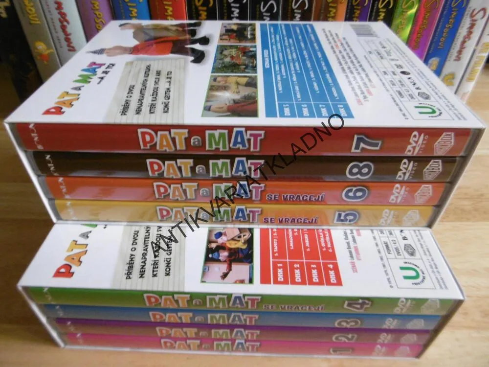 PAT A MAT, ...A JE TO!, 8 DVD FILM