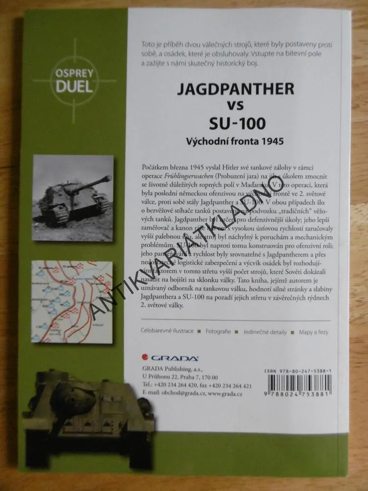 JAGDPANTHER VS SU-100, VÝCHODNÍ FRONTA 1945, D.R.HIGGINS, **an