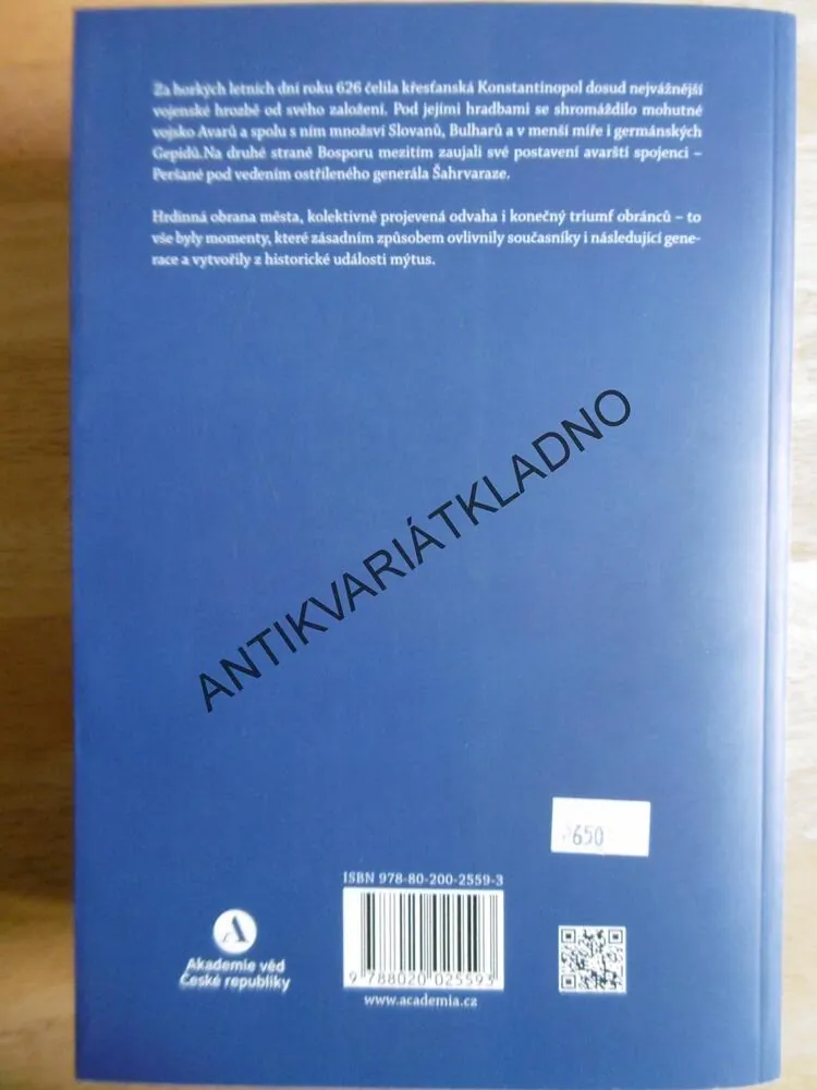 KONSTANTINOPOL 626, POSLEDNÍ BITVA ANTIKY, MARTIN HURBANIČ