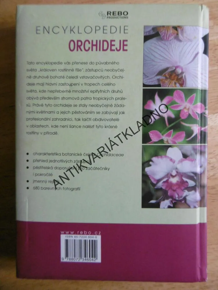 ENCYKLOPEDIE ORCHIDEJE, ZDENĚK JEŽEK