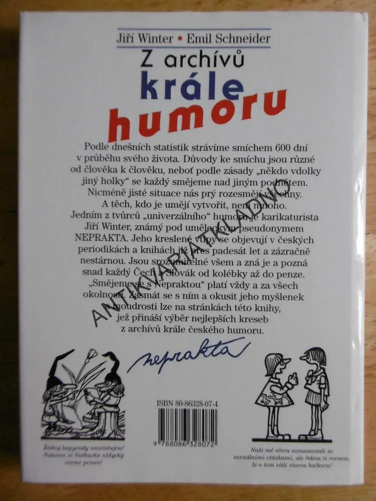 Z ARCHÍVŮ KRÁLE HUMORU, NEPRAKTA, JIŘÍ WINTER, ŠVANDRLÍK
