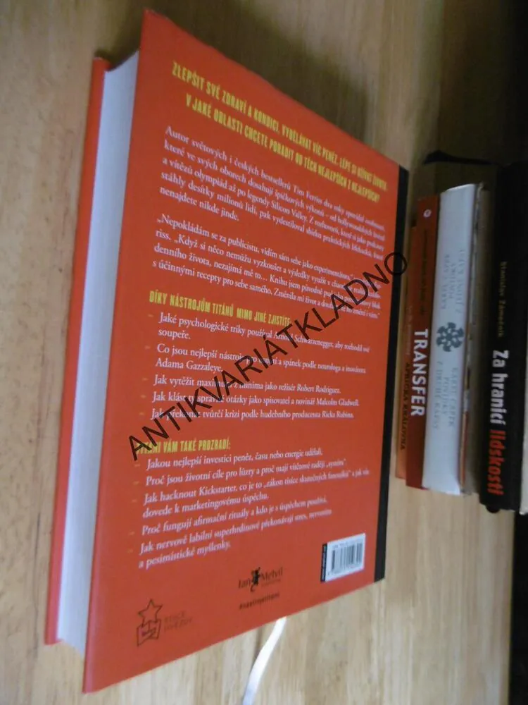 NÁSTROJE TITÁNŮ, TIM FERRISS, 