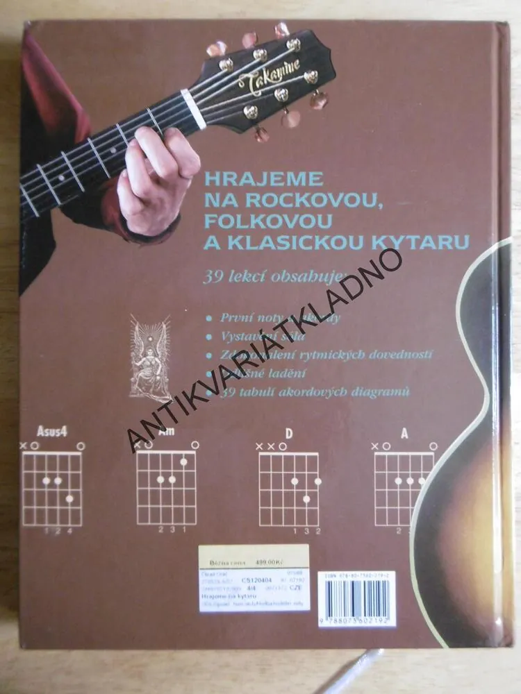 HRAJEME NA KYTARU, PODROBNÝ PRŮVODCE HROU, KYTARA