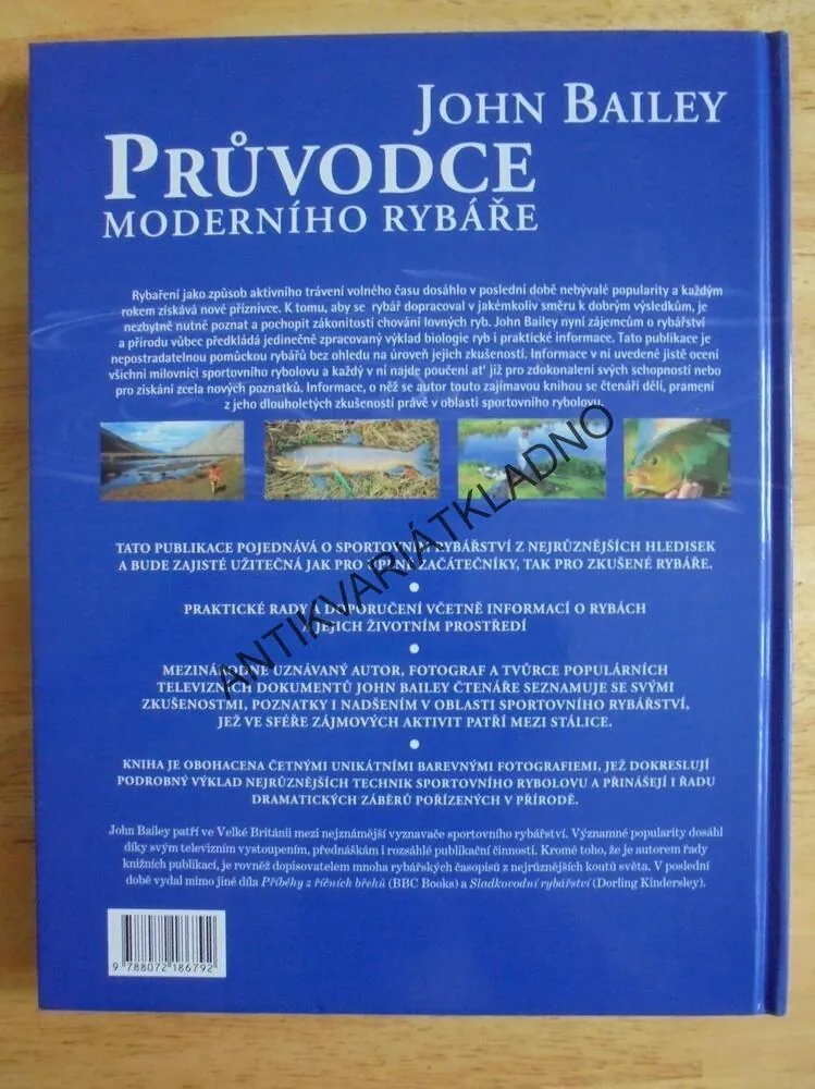 PRŮVODCE MODERNÍHO RYBÁŘE, RYBÁŘSTVÍ, BAILEY, RYBA, RYBY, **an