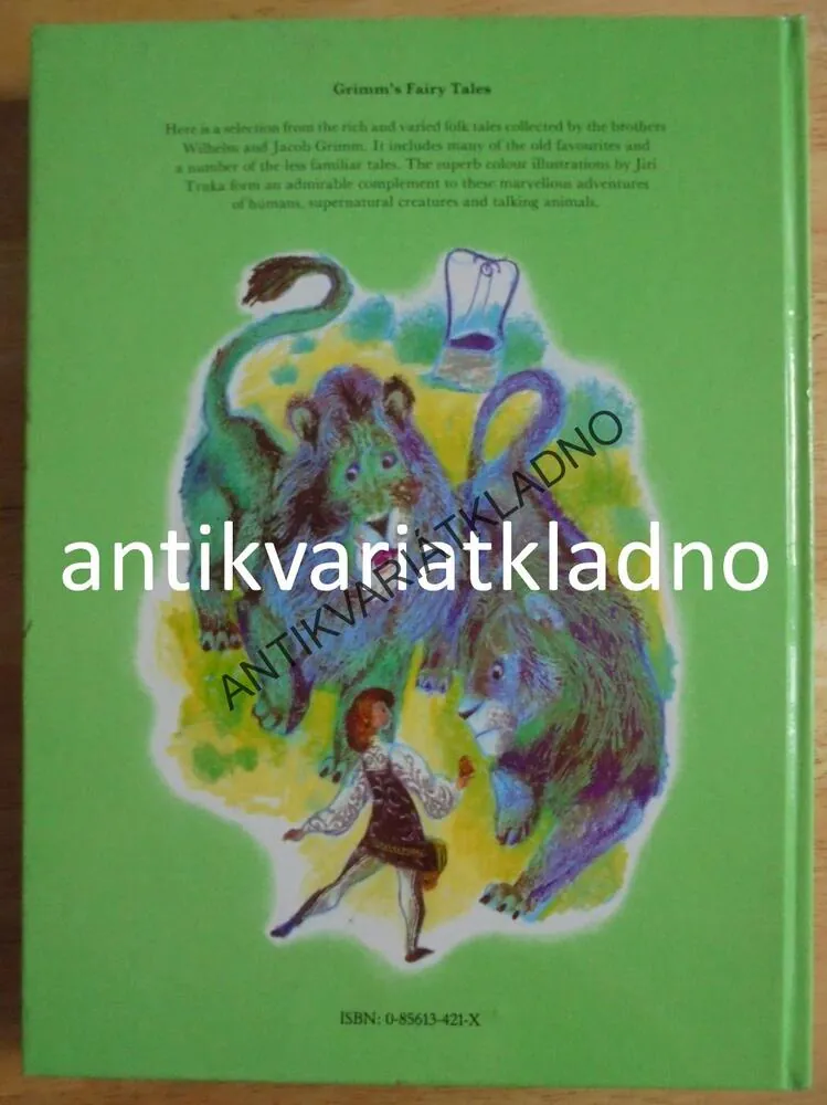 GRIMM´S TALES, JIŘÍ TRNKA,POHÁDKY BRATŘÍ GRIMMŮ,AJ