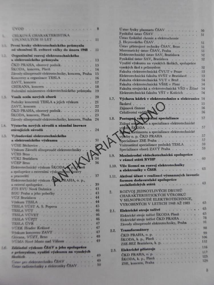 ČESKOSLOVENSKÝ ELEKTROTECHNICKÝ A ELEKTRONICKÝ PRŮMYSL, 1948-1983, HRBEK