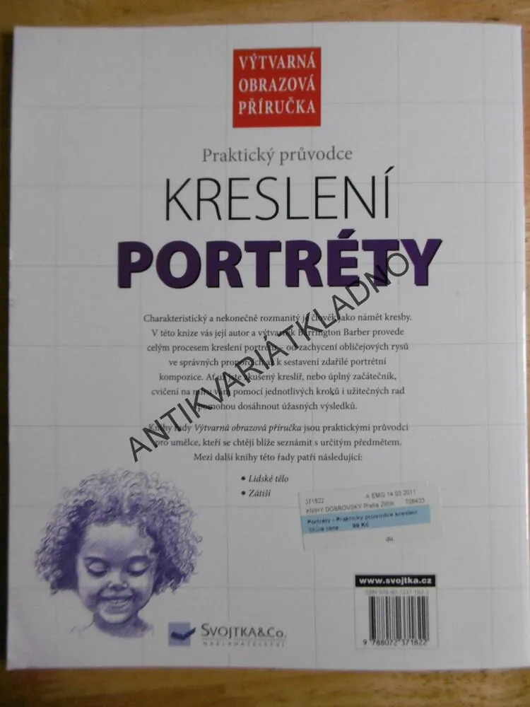 KRESLENÍ PORTRÉTY, PRAKTICKÝ PRŮVODCE, BARRINGTON BARBER, **an