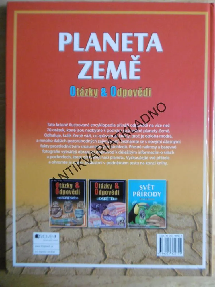 PLANETA ZEMĚ, OTÁZKY A ODPOVĚDI, **an