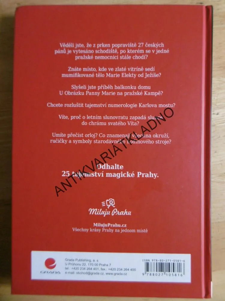 25 TAJEMSTVÍ PRAHY, DAVID ČERNÝ, PRAHA