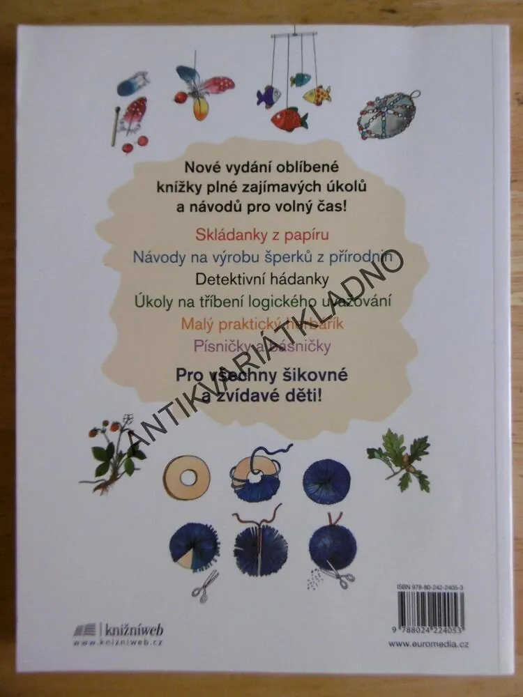 KNÍŽKA PLNÁ HER, LJUBA ŠTÍPLOVÁ, ZDEŇKA KREJČOVÁ, **an