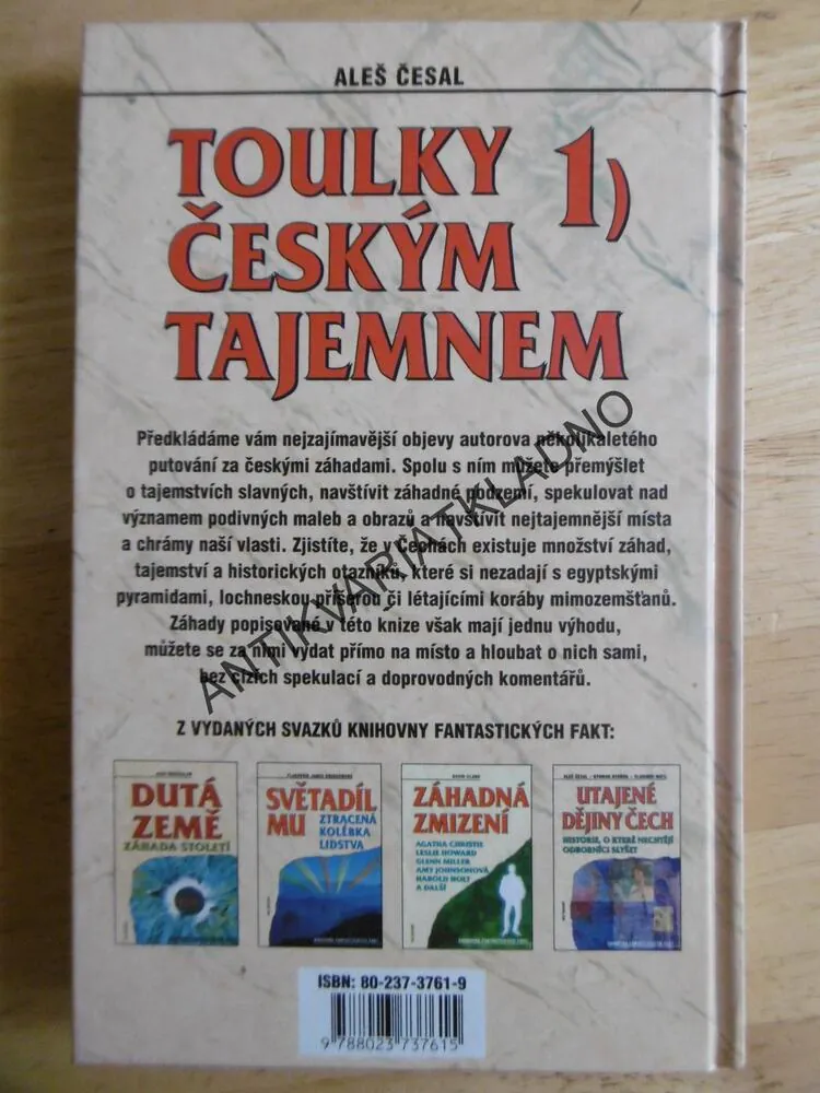 TOULKY ČESKÝM TAJEMNEM 1., ALEŠ ČESAL, **an