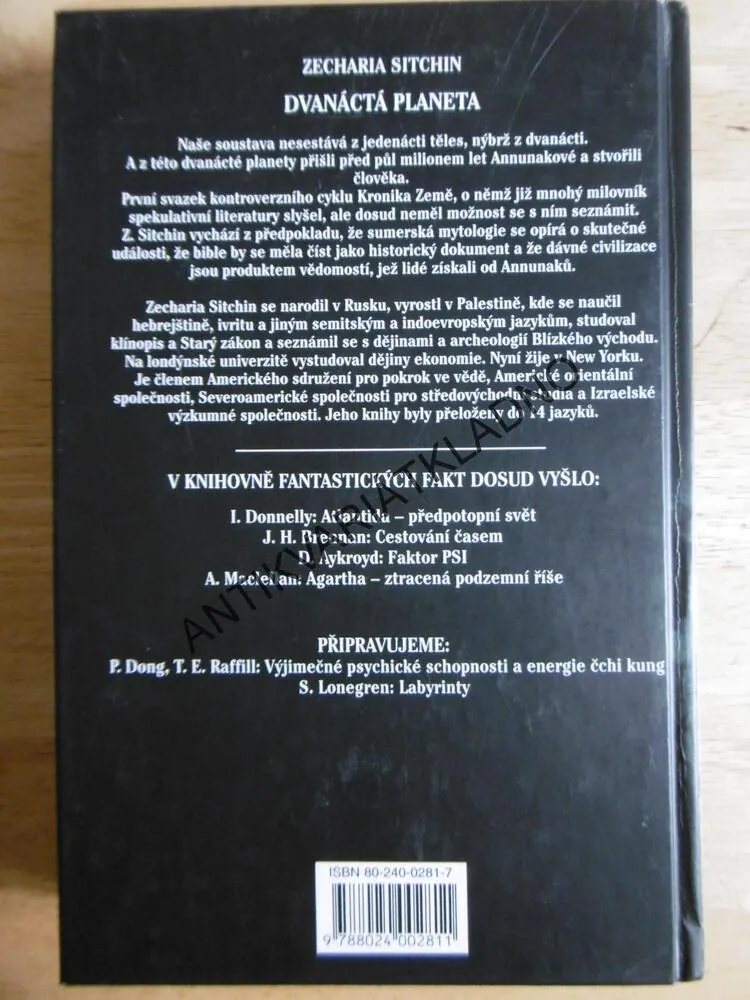 DVANÁCTÁ PLANETA, ZECHARIA SITCHIN, **an
