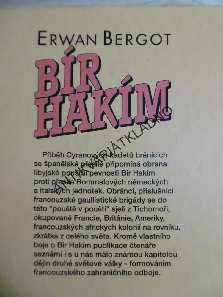 BÍR HAKÍM, ERWAN BERGOT, **an