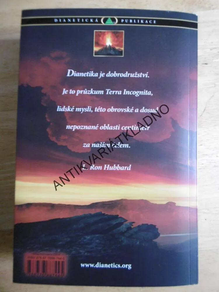 DIANETIKA, MODERNÍ VĚDA O DUŠENÍM ZDRAVÍ, HUBBARD