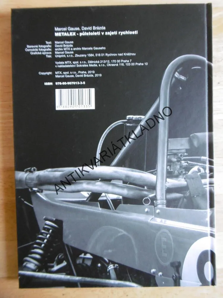 METALEX, PŮLSTOLETÍ V ZAJETÍ RYCHLOSTI 1969-2019, MARCEL GUASE, DAVID BRÁZDA