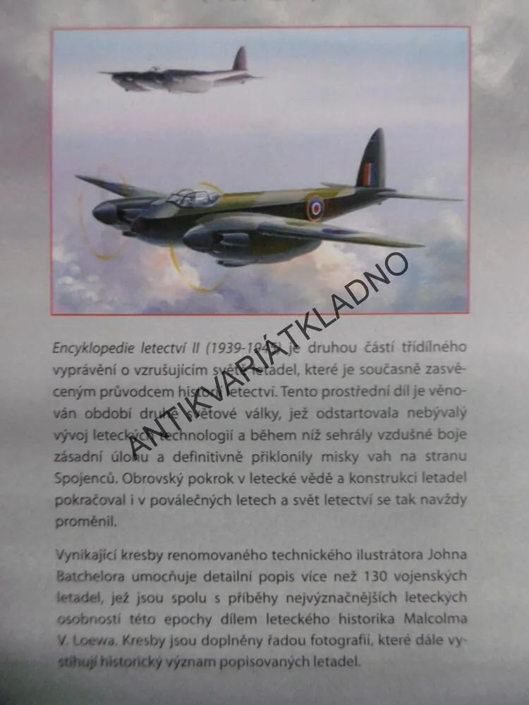 ENCYKLOPEDIE LETECTVÍ 1939-1945,2., MALCOLM V. LOWE, **an