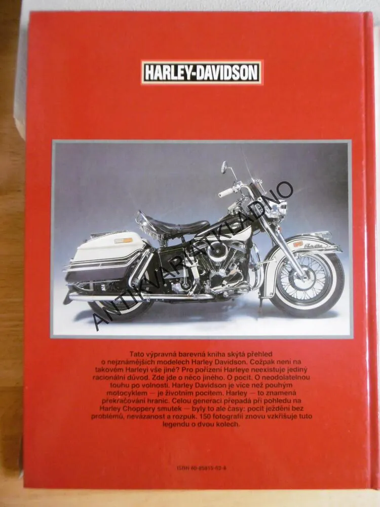 HARLEY-DAVIDSON AMERICKÁ LEGENDA, MOTOCYKL, **an