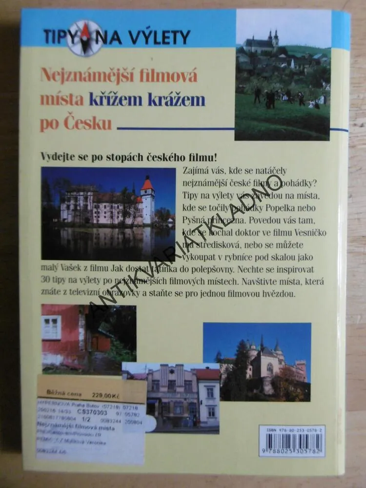NEJZNÁMĚJŠÍ FILMOVÁ MÍSTA KŘÍŽEM KRÁŽEM PO ČESKU, TIPY NA VÝLETY, **an