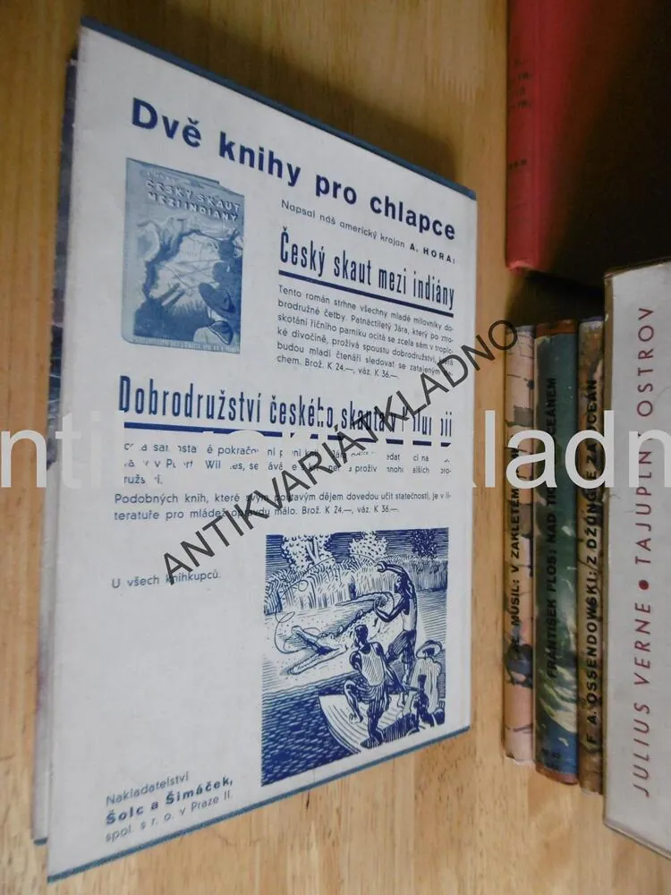 PŘES TŘI OCEÁNY, B.RADOŇ, FRANTIŠEK PROCHÁZKA,VČETNĚ PŮVODNÍHO PŘEBALU