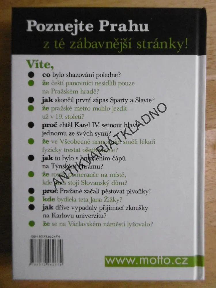 CO V PRŮVODCÍCH O PRAZE NEBÝVÁ, PRAHA, JAROLÍMKOVÁ, **an