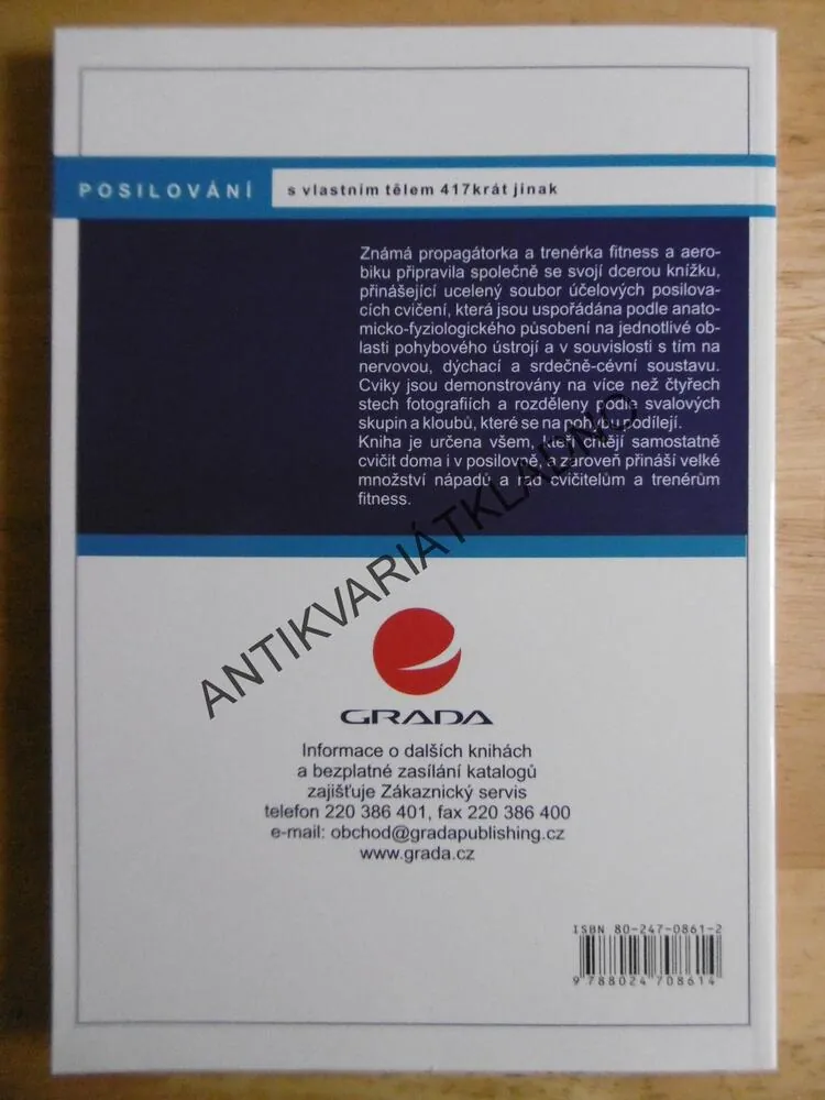 POSILOVÁNÍ S VLASTNÍM TĚLEM 417 KRÁT JINAK, FITNESS, SÍLA KONDICE, **an