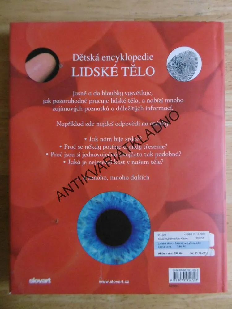 LIDSKÉ TĚLO, DĚTSKÁ ENCYKLOPEDIE, **an