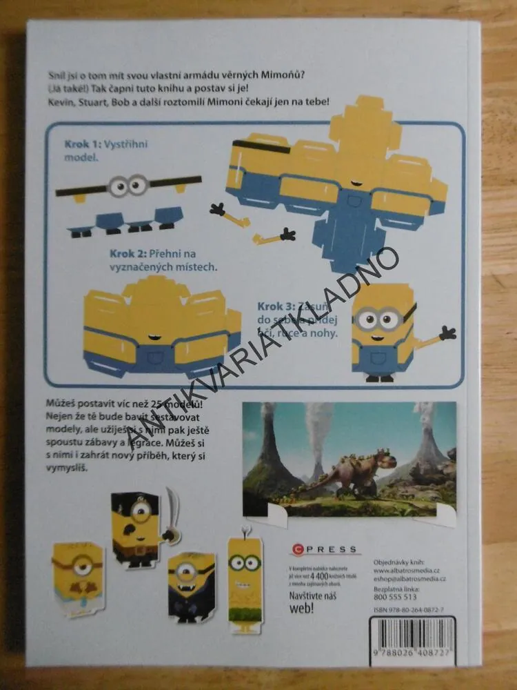 MIMONI, ZÁBAVNÉ ČTENÍ, AKTIVITY, VYSTŘIHOVÁNKY, **an
