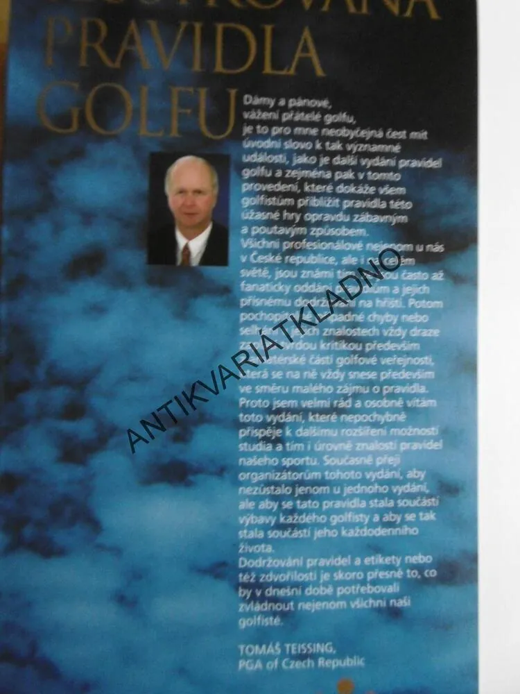 ILUSTROVANÁ PRAVIDLA GOLFU, ZÁKLADY GOLF, HRA, SPORT, **an