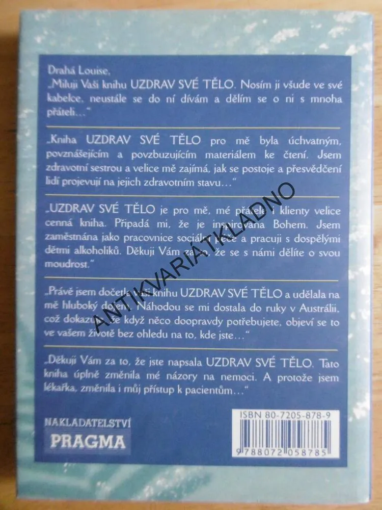 UZDRAV SVÉ TĚLO, LOUISE L.HAY, **an